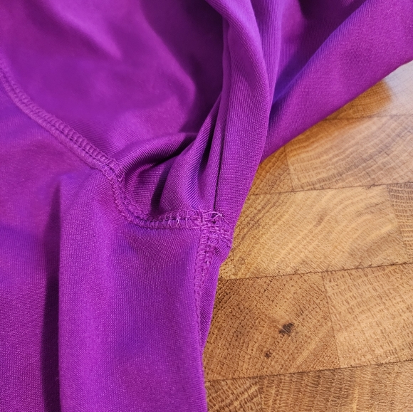 Justice zip front lined mock neck pul over with thumb holes - Picture 13 of 16